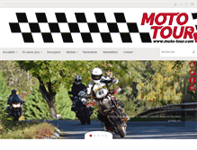 Tablet Screenshot of moto-tour.com